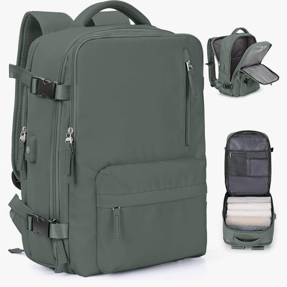 Viral Amazon Backpack Sage Green